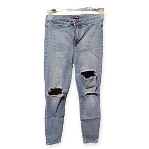 Fashion Nova Distressed Skinny Jeans